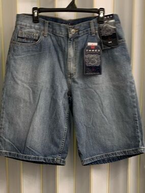 Thre3 Brand Baggy Denim Jorts ( Jean Short )